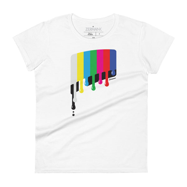 TV Meltdown - Women's T-Shirt