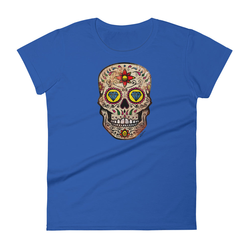 Pedro Sugar Skull - Women's T-Shirt – ZERMANK Apparel