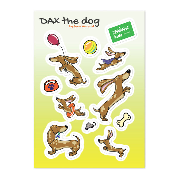 Dax Sticker sheet