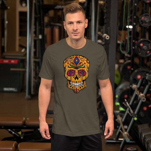 Pancho Sugar Skull - Men's T-Shirt