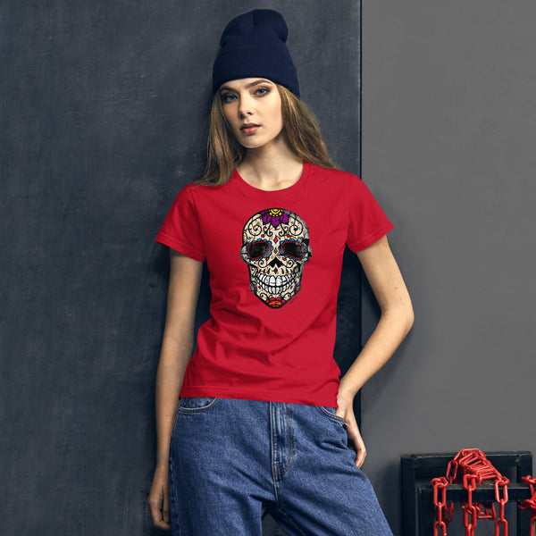 Lupe Sugar Skull - Women's T-Shirt