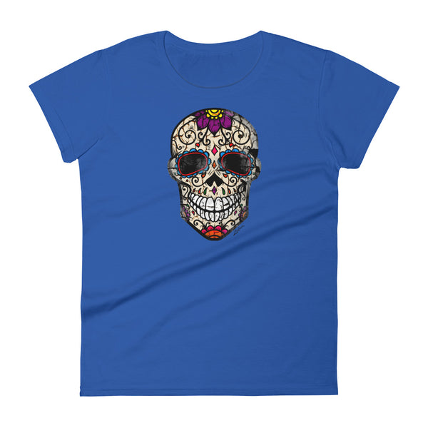 Lupe Sugar Skull - Women's T-Shirt