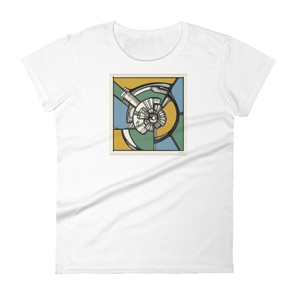 Organic Machinery - Abstract - Women's T-shirt